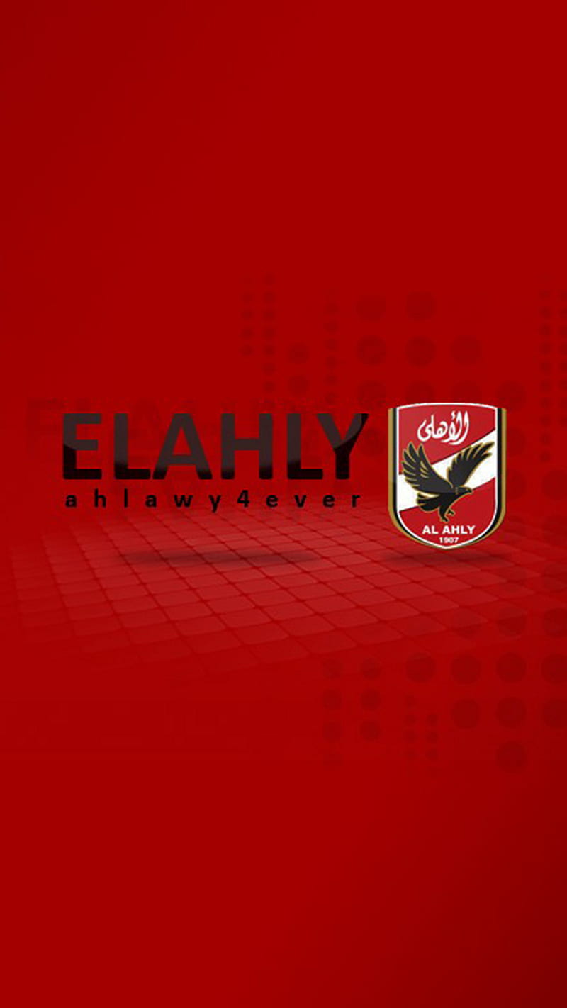 El Ahly Egypt 01, sport, football, teams, red, HD phone wallpaper