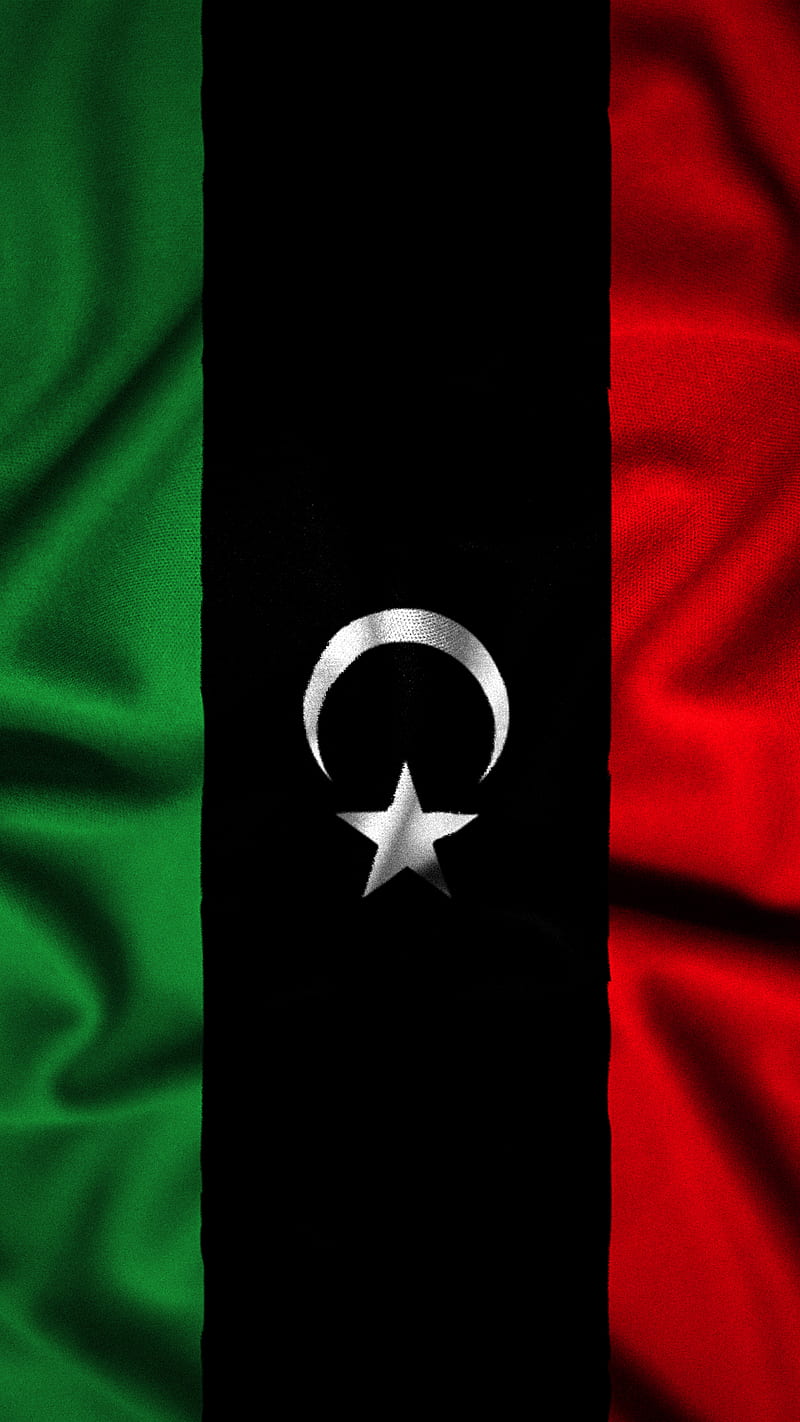 Libya, Libya country, Libya flag, HD phone wallpaper