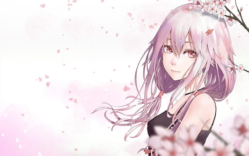 Inori Yuzuriha, manga, spring, EGOIST, Guilty Crown, HD wallpaper