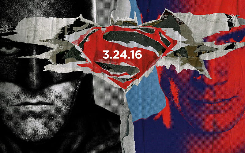 Batman V Superman Poster, batman-vs-superman, super-heroes, movies, 2016-movies, poster, HD wallpaper