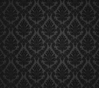 Floral Pattern, abstract black, floral pattern nice, HD wallpaper | Peakpx