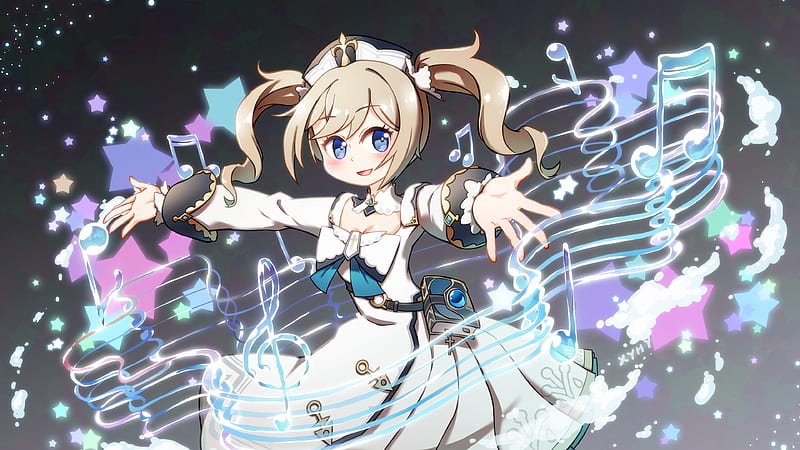 Barbara Music Genshin Impact, HD wallpaper Barbara Music Genshin Impact, HD wallpaper