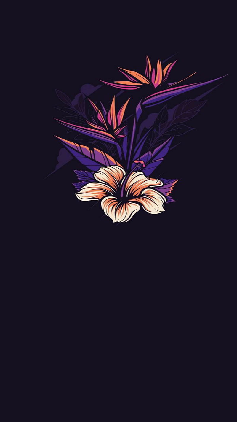 Xiaomi , common, cool, dark, flower, love, popular, unique, HD phone wallpaper