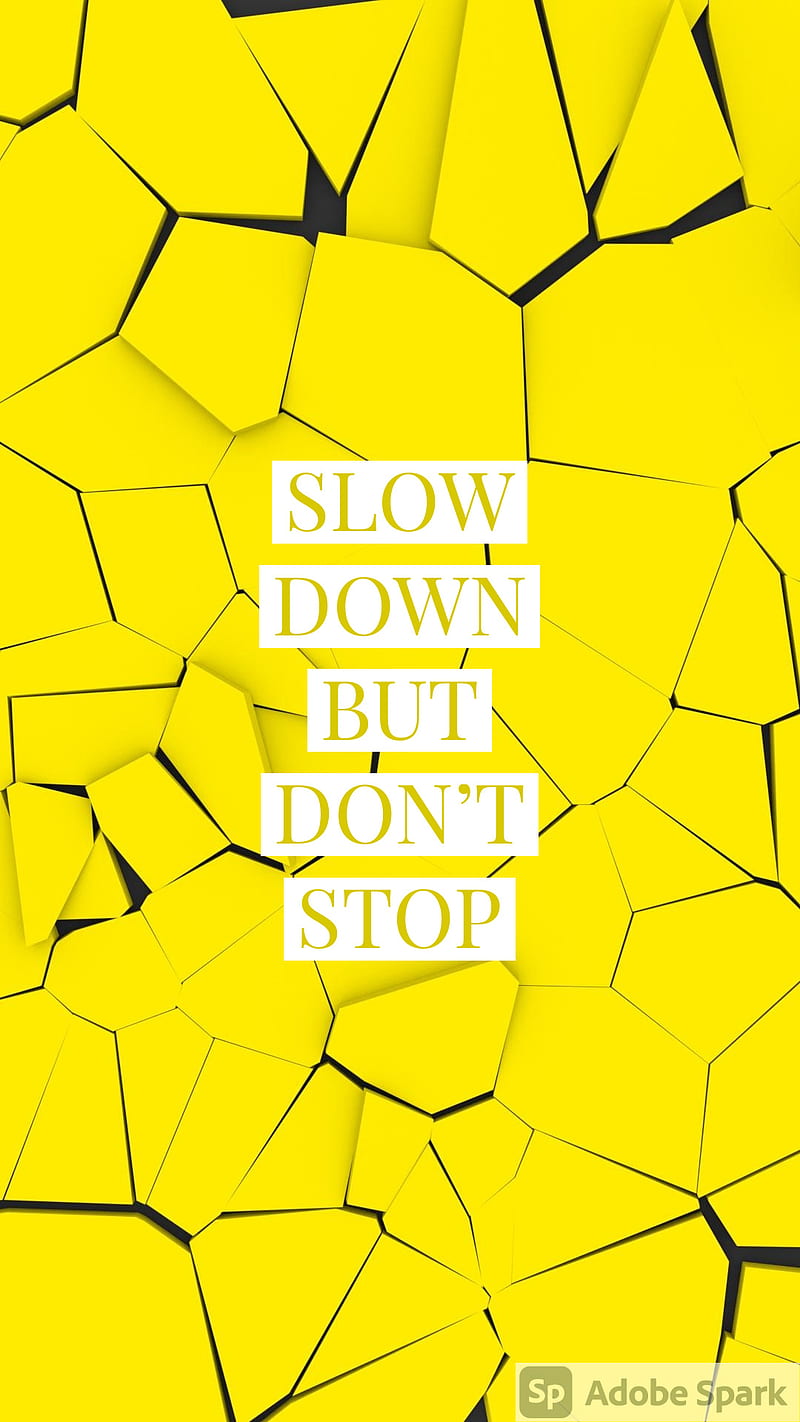 Yellow , abstract, black, broken, but, cracked, down, great speach, motivation, slow, yellow, HD phone wallpaper