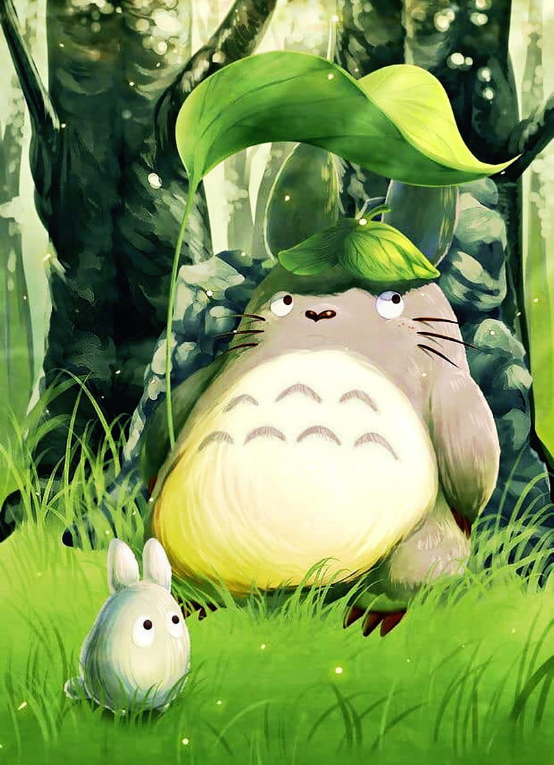 Totoro, anime, art, ghibli, hayao miyazaki, my neighbor totoro, studio  ghibli, HD phone wallpaper | Peakpx