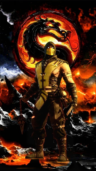 Scorpion Mortal Kombat 11 4K Wallpaper #177