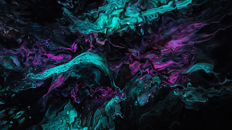 Abstract, Smoke, 3D, Purple, HD wallpaper