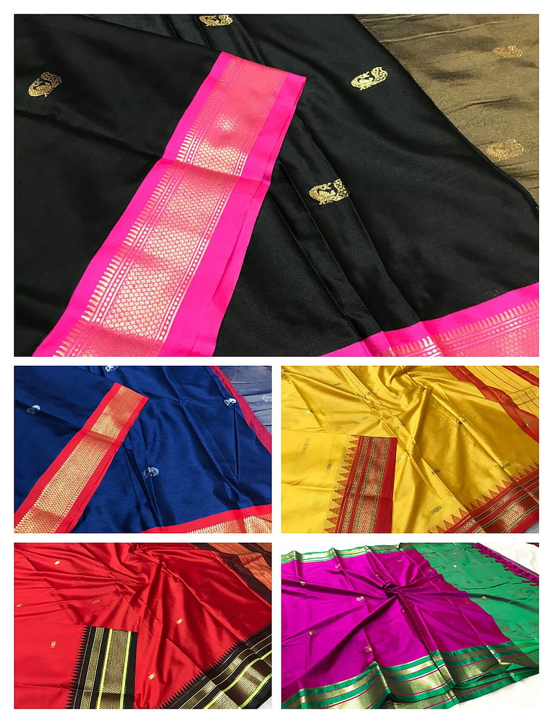 Saree, indian traditional wear, silk saree, HD phone wallpaper