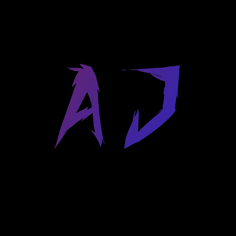 AJ, logo, love, HD phone wallpaper