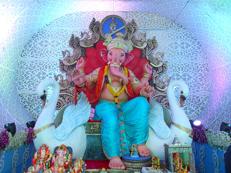 Ganpati bappa, god, lord, shree ganesh, HD wallpaper | Peakpx