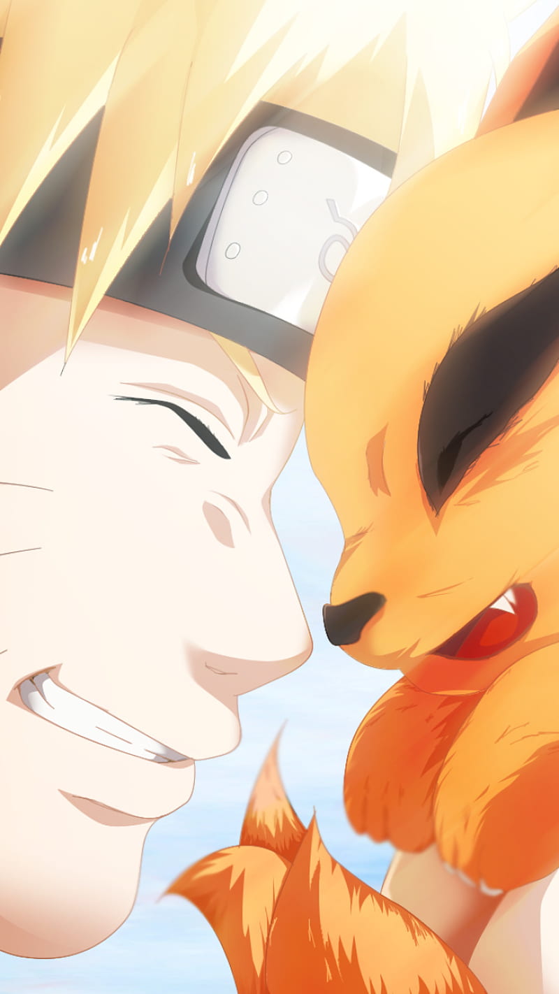 Naruto, fox, renard, HD phone wallpaper
