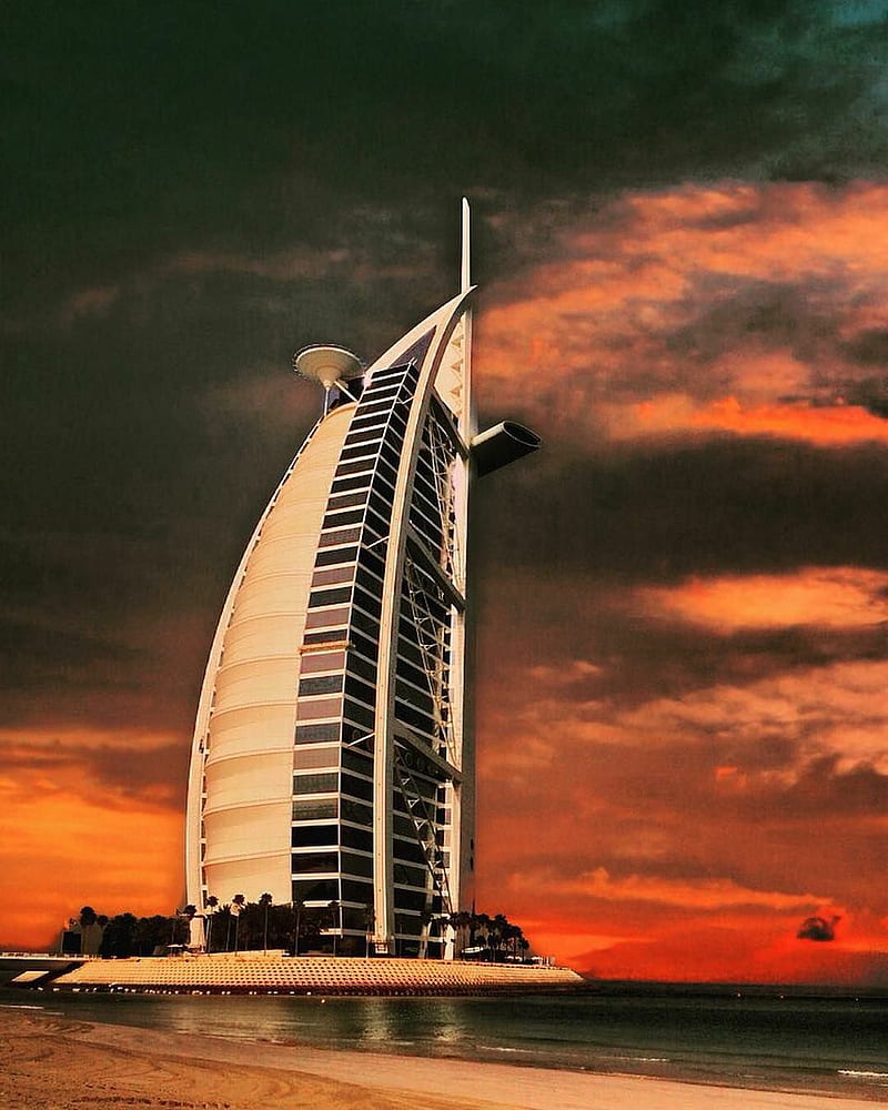 Burj al arab dubai, dxb, uae, hotel, building, city, HD phone wallpaper |  Peakpx