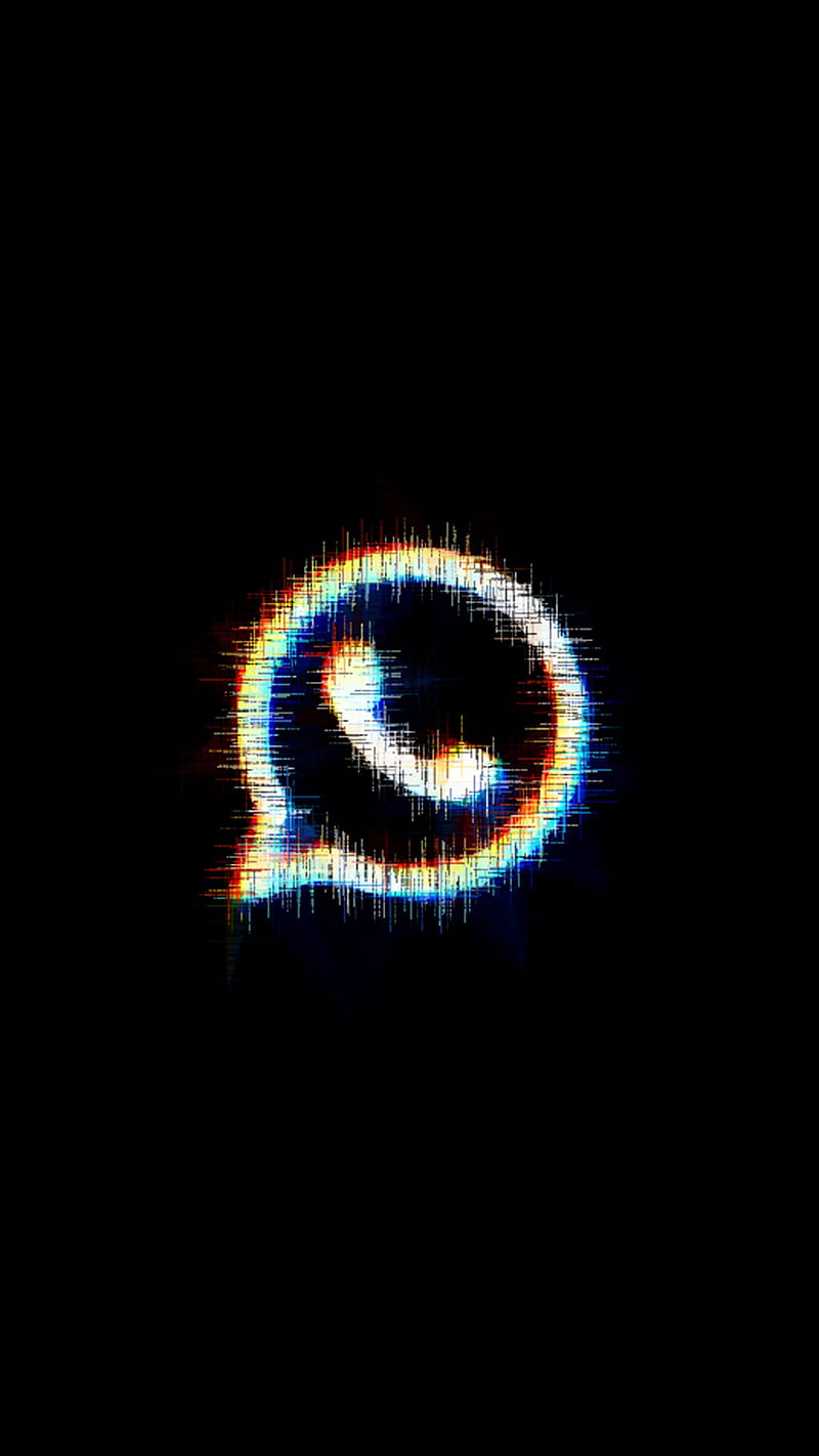 Whatsaap, artistic, glitch, logo, whatsapp, HD phone wallpaper