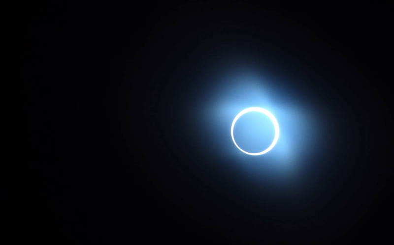 annular solar eclipse, planets, space, HD wallpaper