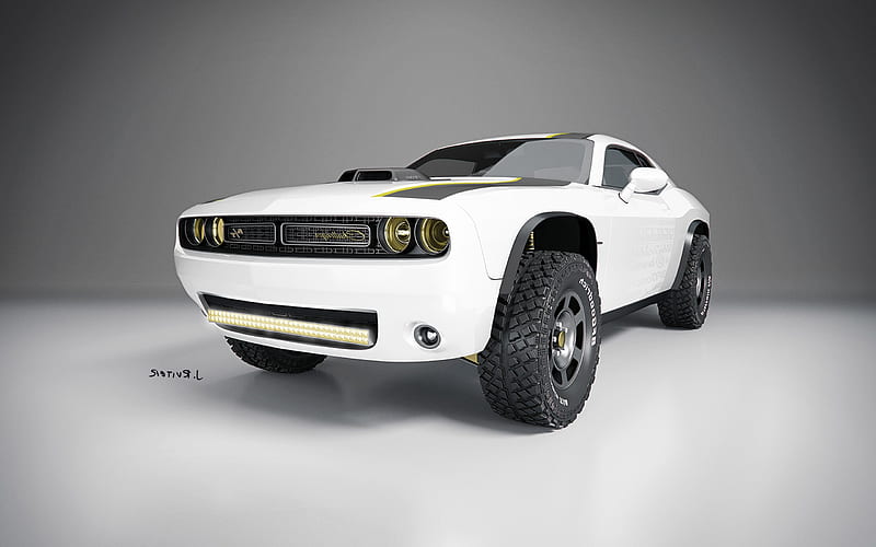 Dodge Challenger Concept, dodge-challenger, carros, concept-cars, HD wallpaper