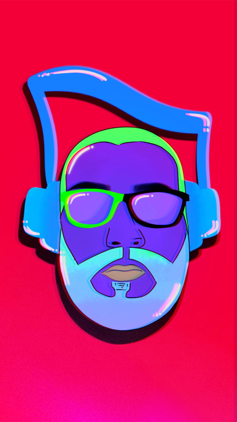 DJ, 11, 3d, MrCreativeZ, Party, a, blue, bright, cool, funky, funny,  glitch, HD phone wallpaper | Peakpx