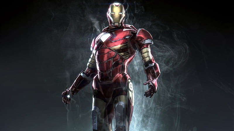 Iron Man Marvel Superhero, iron-man, superheroes, marvel, artstation, HD wallpaper