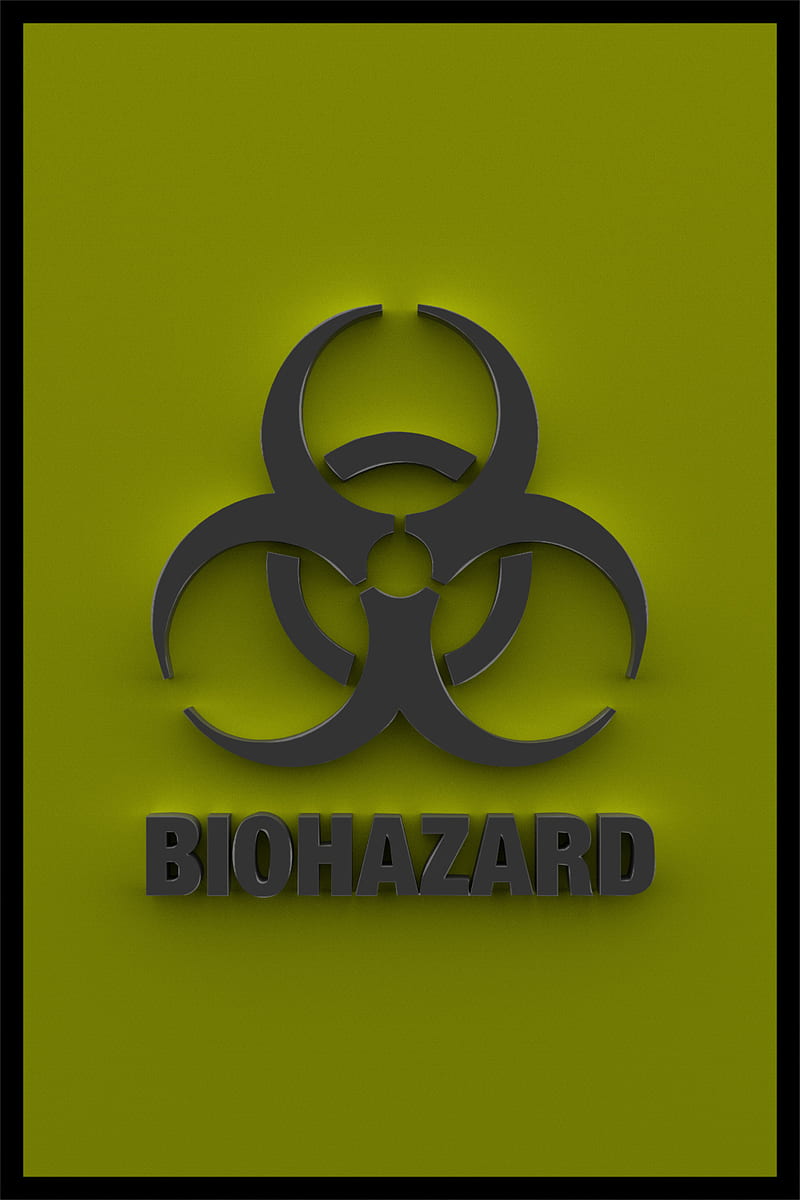 biohazard, signs, symbol, HD phone wallpaper