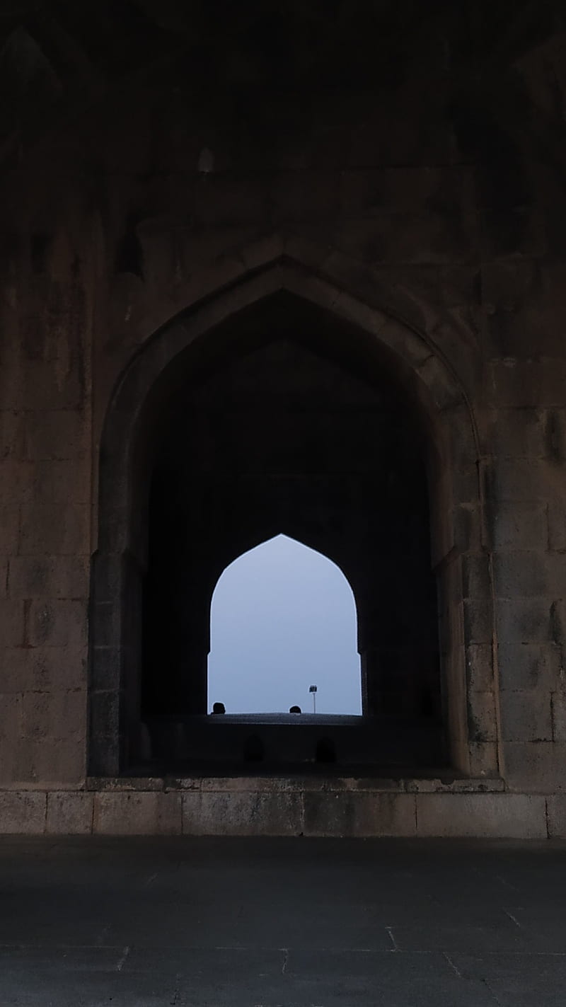 window, chandbiwi, door, fort, garden, mahal, mughal, sultan, HD phone wallpaper