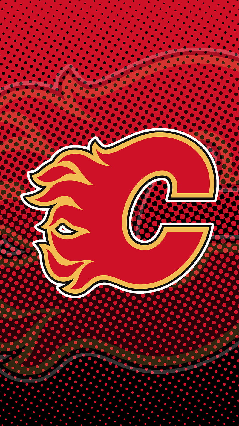 Calgary Flames, nhl, hockey, HD phone wallpaper