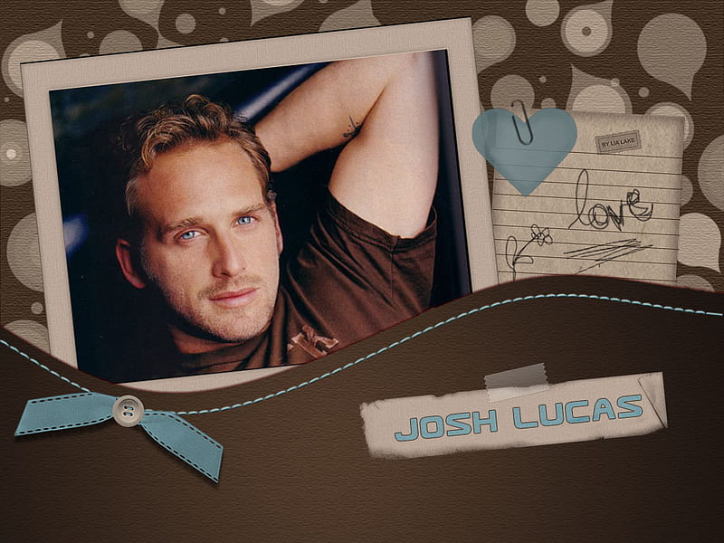 Josh Lucas hair pretty male smile blue eyes actor HD