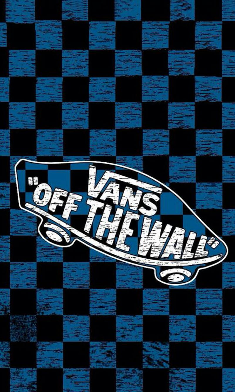 Vans, black, blue, HD phone wallpaper Vans, black, blue, HD phone wallpaper