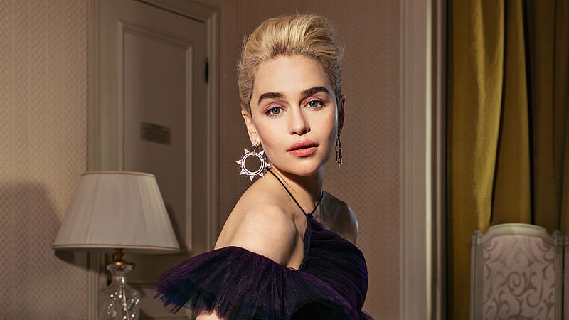 Emilia Clarke Cannes 2020, emilia-clarke, celebrities, girls, HD wallpaper