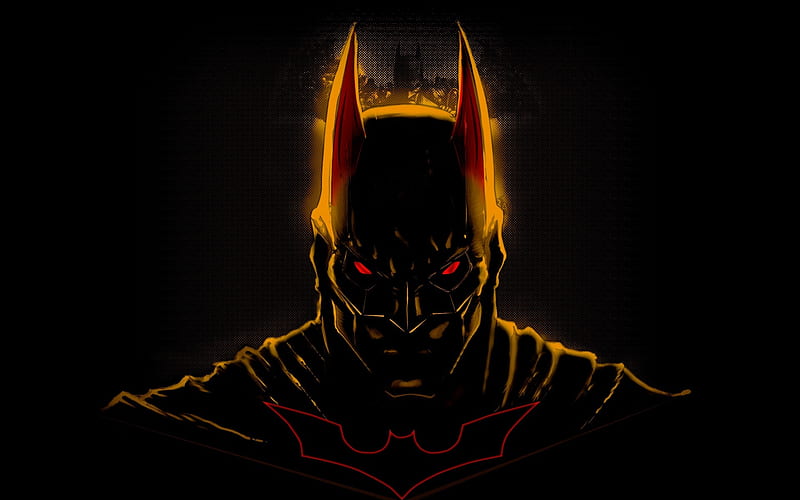 Evil Batman, HD wallpaper