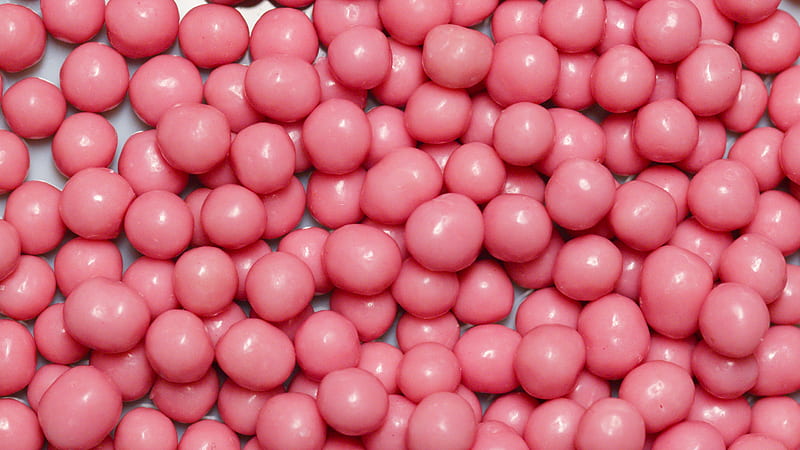 Red and White Round Beads, HD wallpaper