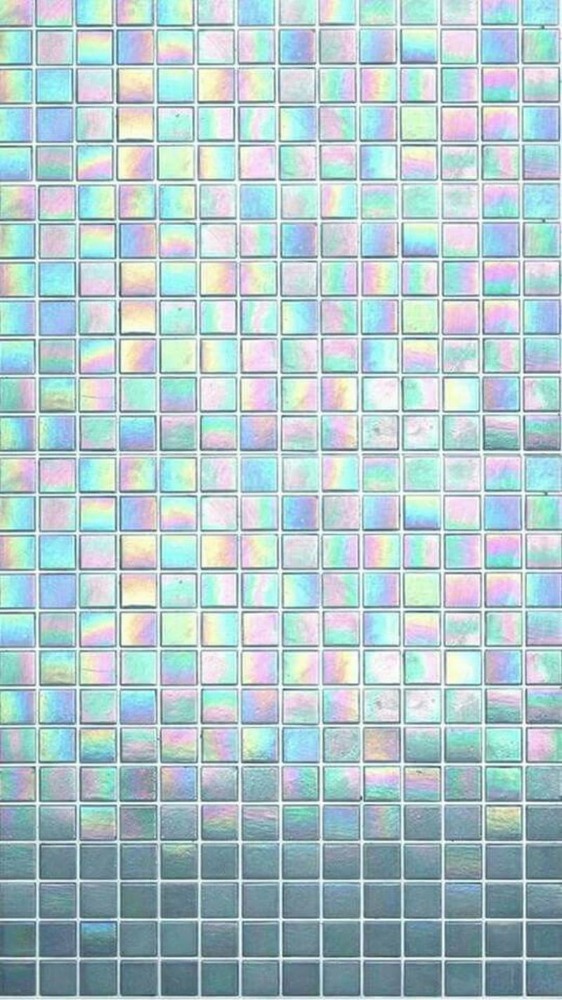 Iridescent, color, cute, patterns, tiles, HD phone wallpaper