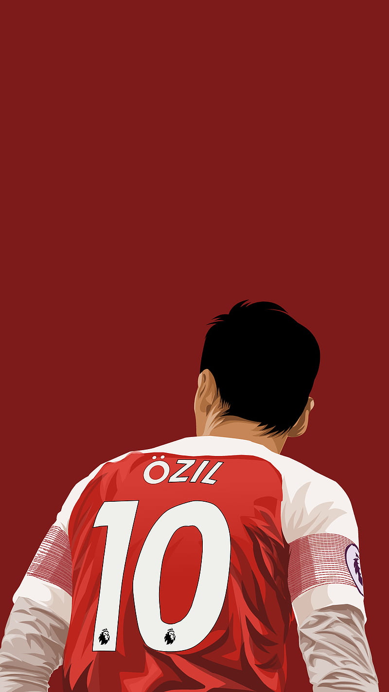 Ozil, arsenal, football, leoart, HD phone wallpaper | Peakpx