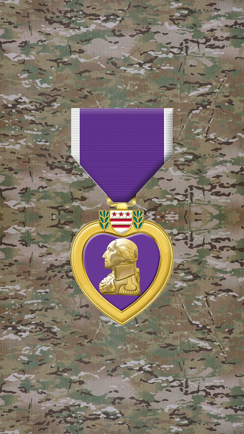 Purple Heart, 929, army, combat, medal, military, navy, usmc, veteran, wounded, HD phone wallpaper