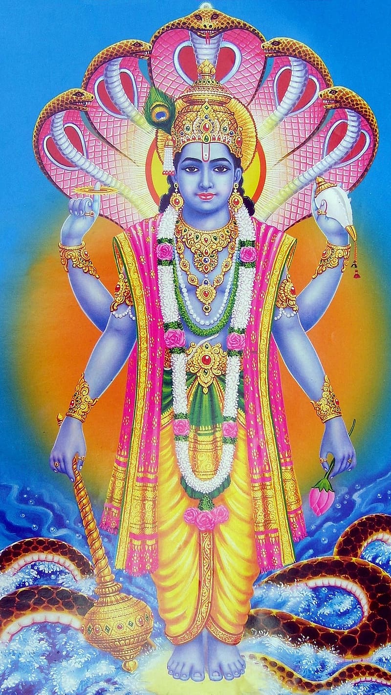 Vishnu Bhagwan, Sun Background, lord, god, HD phone wallpaper | Peakpx