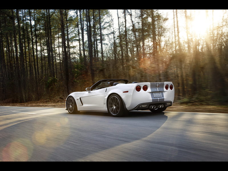 2013 Chevrolet Corvette 427 Convertible, C6, V8, car, HD wallpaper