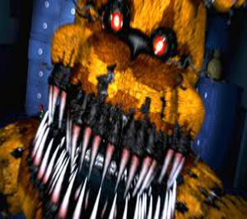 Nightmare Fredbear, fnaf, fnaf4, nightmare animatronics, HD