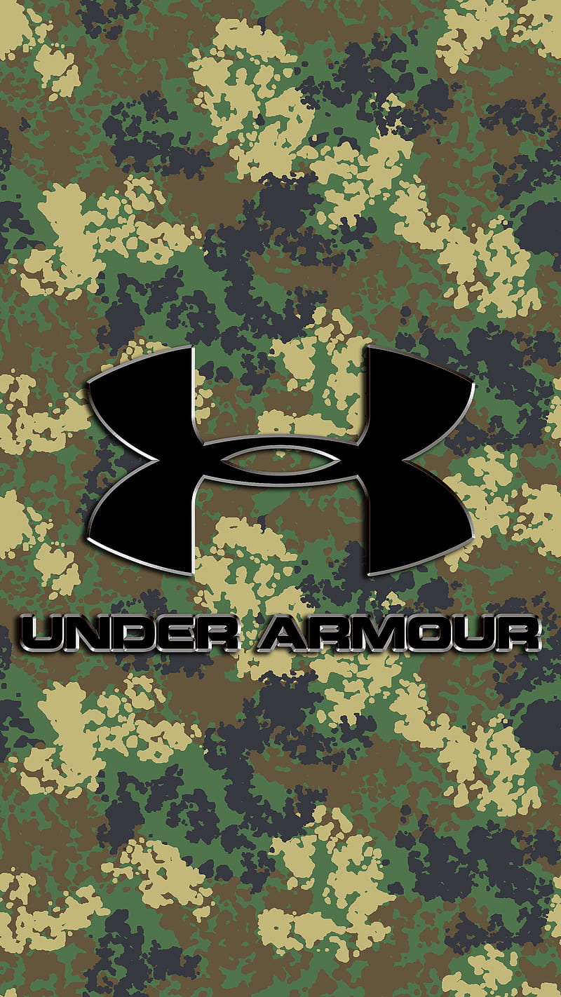 Under Armour, 929, armor, brown, camo, camouflage, fitness, green, pattern, tactical, HD phone wallpaper