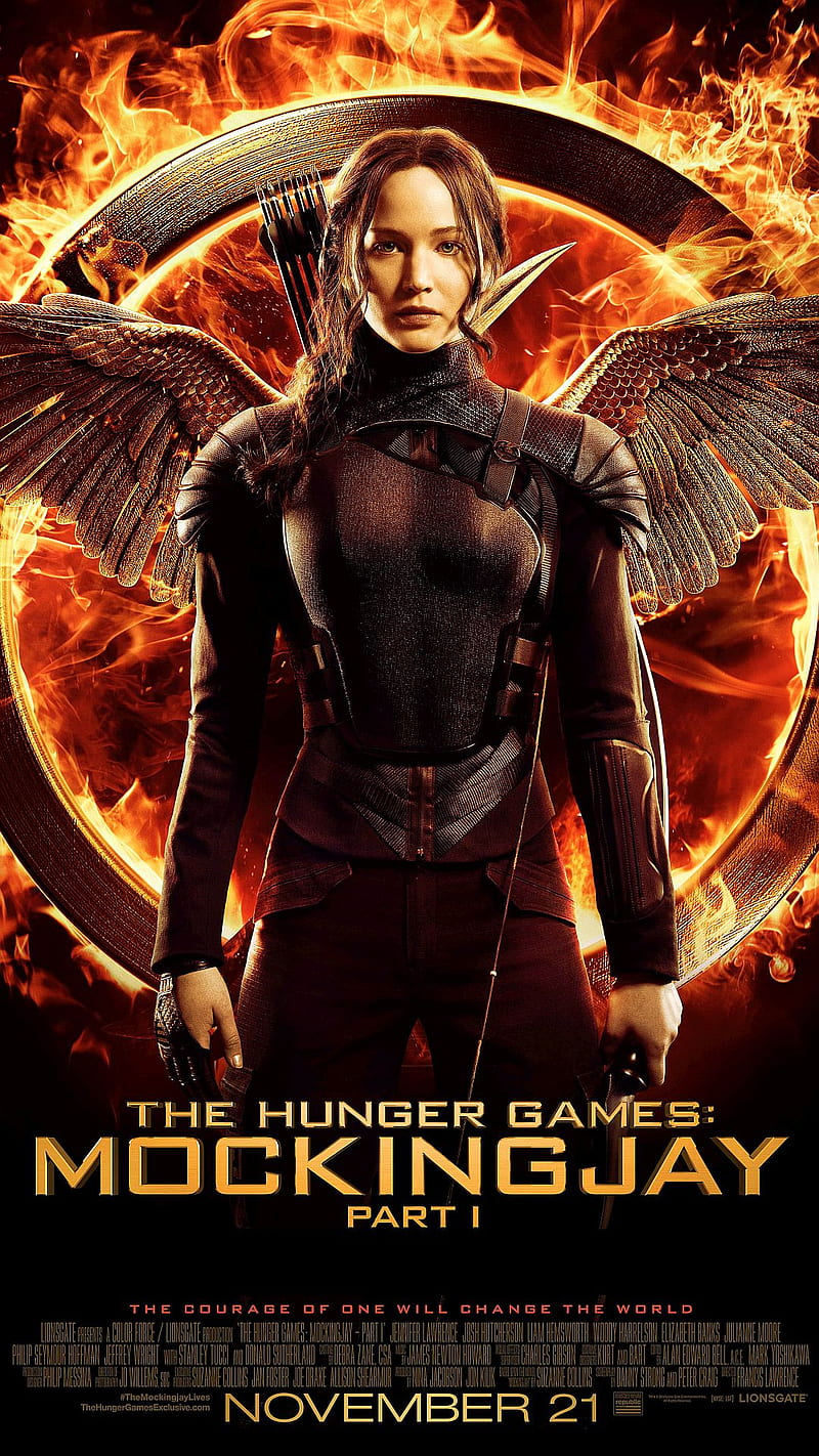 Hunger Games, 2014, mockingjay, part 1 move, poster, the hunger games, HD phone wallpaper