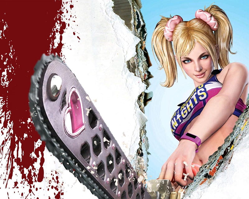 Lollipop Chainsaw Official Art Cover HD | Sticker