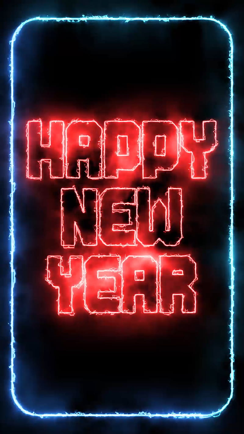 Happy New Year, 2021, 2022, celebrating, fog, fun, holiday, HD phone wallpaper