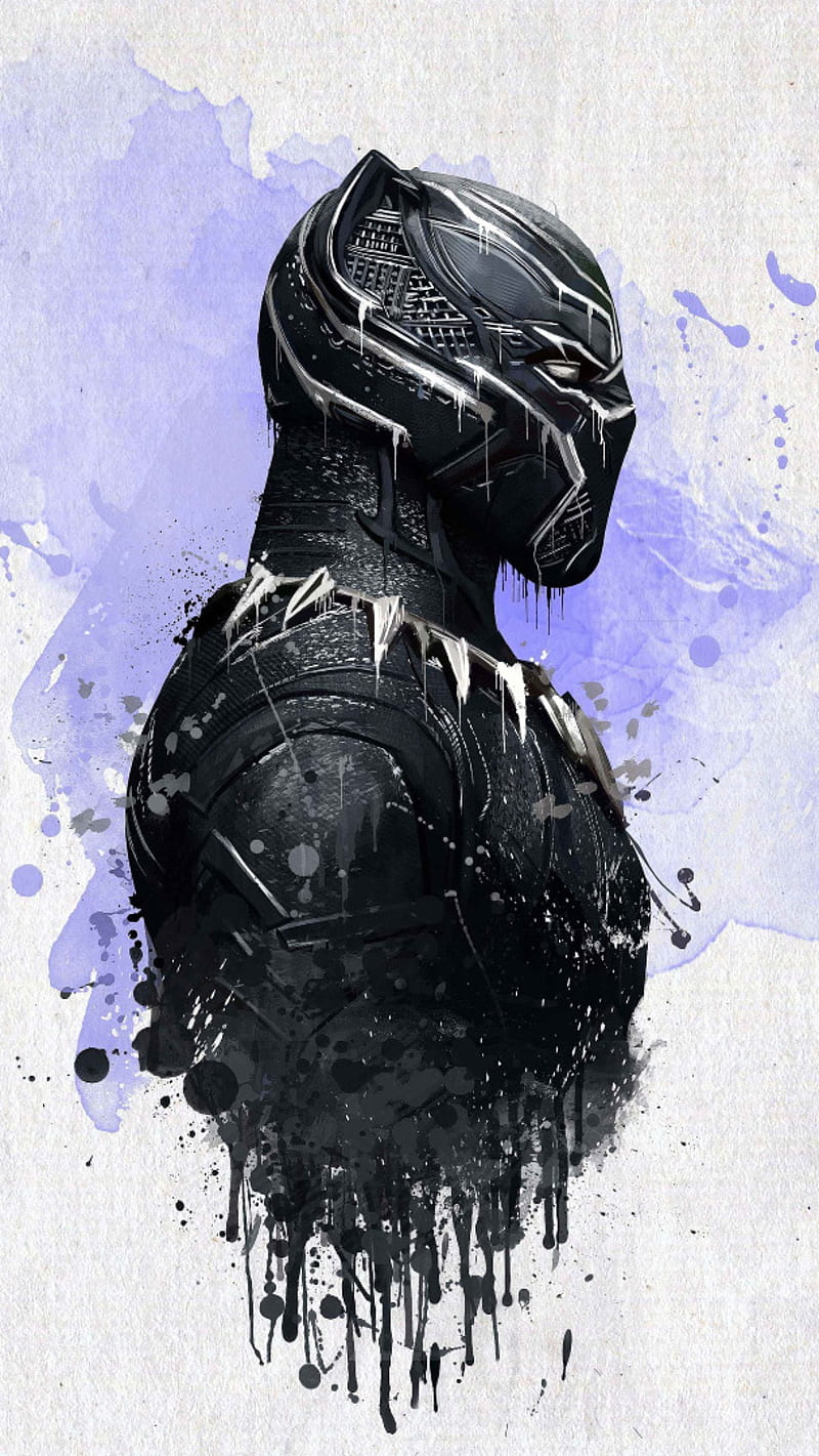 Black Panther , black panther, fiction, science fiction, sci fi, hollywood, movie, marvels, super hero, superhero, avengers, the avengers, dark, HD phone wallpaper