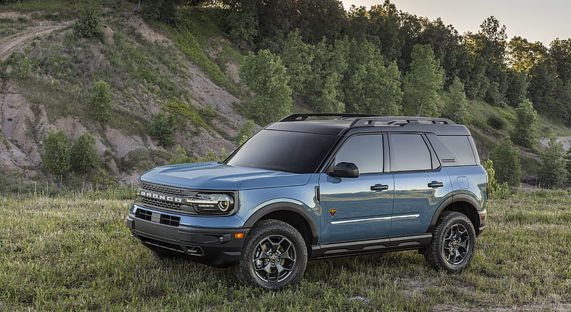 2021 Ford Bronco Sport Badlands (Color: Area 51) - Front Three-Quarter , car, HD wallpaper
