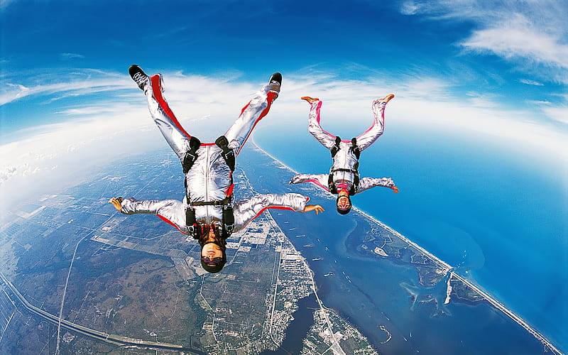 Skydiving, d, a, esports, HD wallpaper | Peakpx