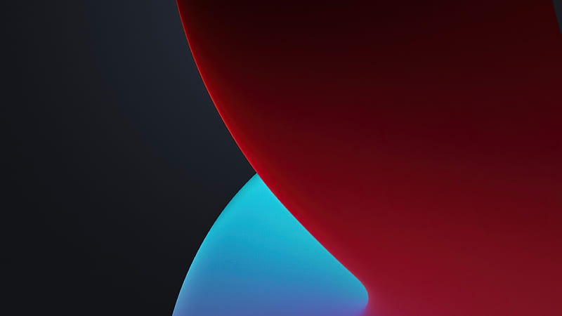 iOS 14, iPadOS 14, abstract, WWDC 2020, HD wallpaper
