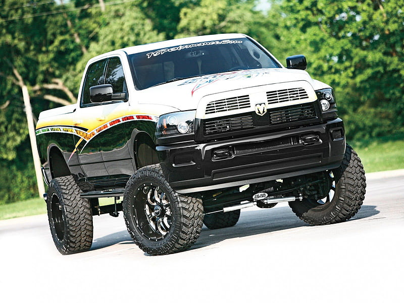 Twister, mopar, truck, diesel, black wheels, HD wallpaper