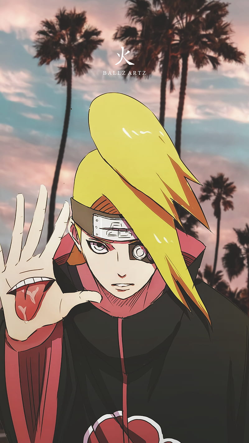 Deidara Wallpaper  Download to your mobile from PHONEKY