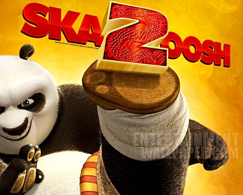 kung-fu panda 2, panda, skadoosh, kung-fu, 2, HD wallpaper