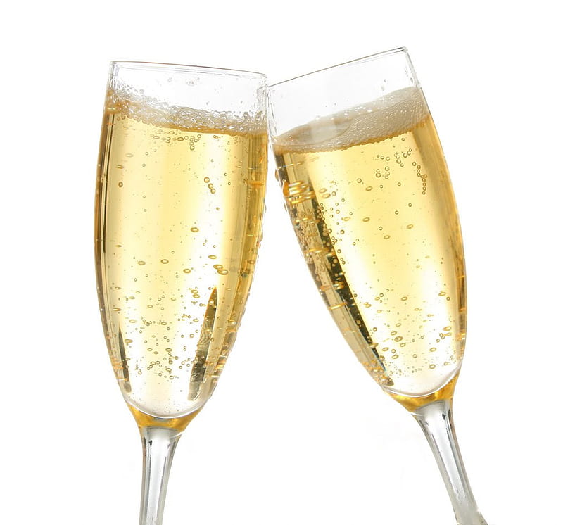 Toast, glass, drink, champagne, HD wallpaper