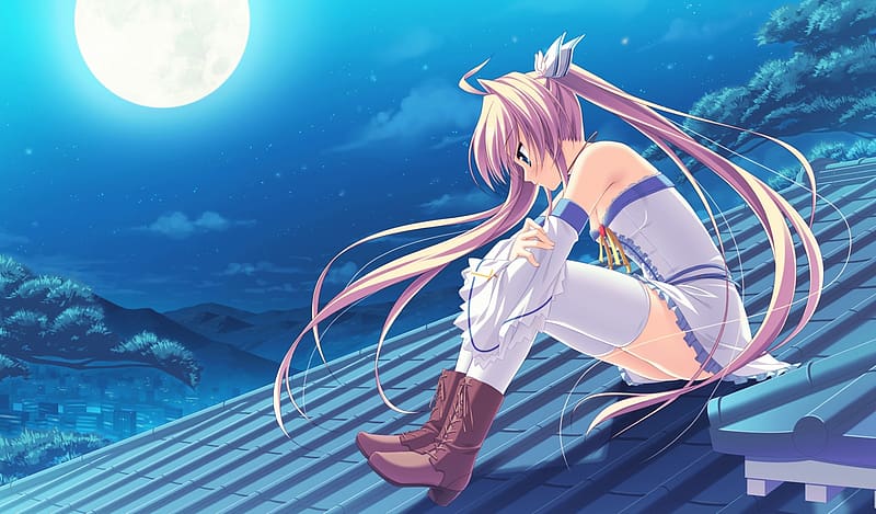 Anime, Mika Alsted Heine, Angel Ring, HD wallpaper