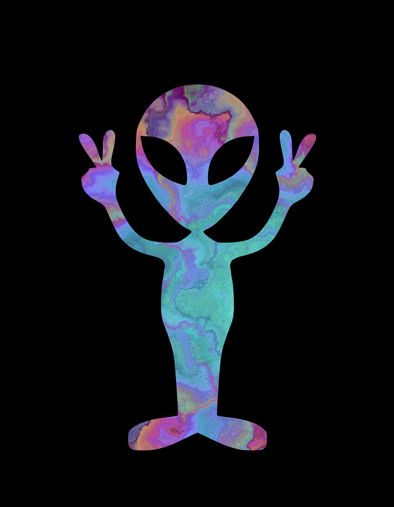 Nixon, extraterrestres, coloridas, lindas, graciosas, paz, Fondo de  pantalla de teléfono HD | Peakpx