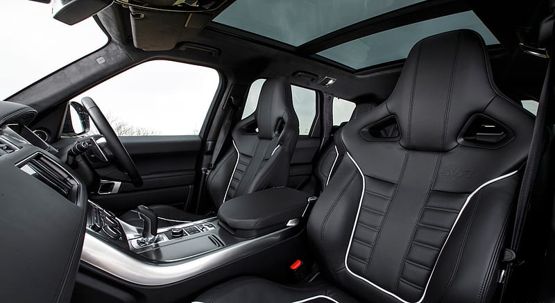 2015 Range Rover Sport SVR - Ebony Black - Interior , car, HD wallpaper